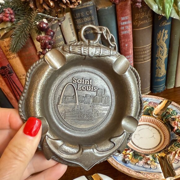 3 Vintage Ashtrays Italian, German USA - Picture 15 of 17